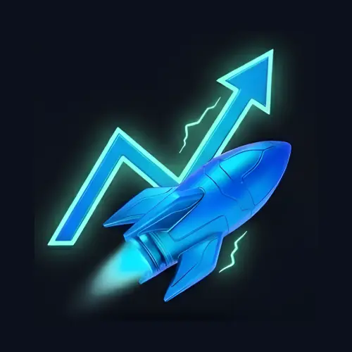 Crash games on Thrill including Aviator, JetX, and Spaceman with rising multipliers.